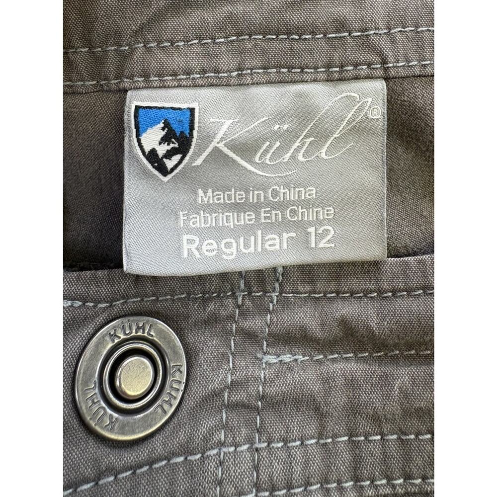 KUHL Born In The Mountain Roll Up Hiking Pants Women’s Size 12 Reg Gray Outdoor - Picture 10 of 12